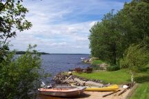 Ministrand und Boot